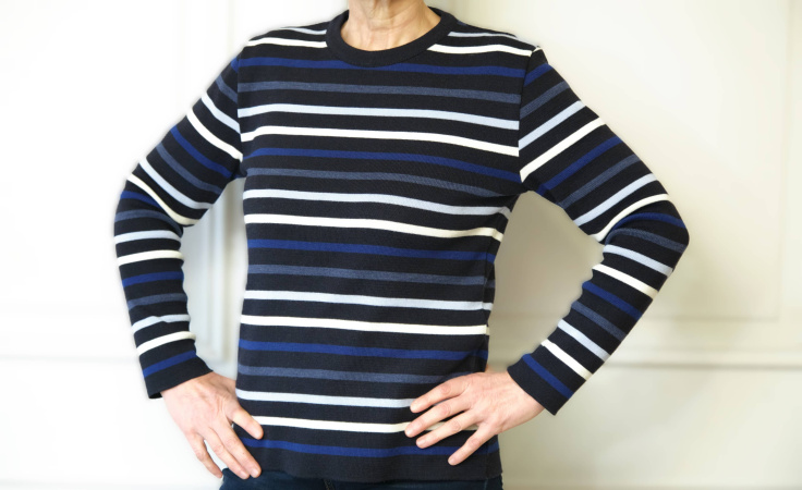 pull rayures marinière femme, pull rayé marinière femme, pull col rond femme,  pull marinière bleu, pull laine mérinos 50%